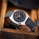 Cross-Stitch Grey Reversed kožni kaiš za sat - Slika 4