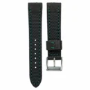 Full-Stitch Loden Distressed kožni kaiš za sat sa gumenom podlogom - Slika 2