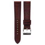 Full-Stitch Mahogany Red kožni kaiš za sat