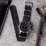 Black Nylon Military kaiš za sat - Slika 2