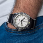 Black Nylon Military kaiš za sat - Slika 3