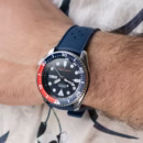 TROPICAL NAVY BLUE gumeni kaiš za sat - Slika 3