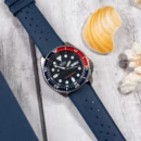 TROPICAL NAVY BLUE gumeni kaiš za sat - Slika 2