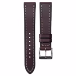 Full-Stitch Burgundy Shell Cordovan kožni kaiš za sat