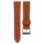 Full-Stitch Diablo Distressed kožni kaiš za sat sa gumenom podlogom