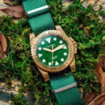 Green Nylon Military kaiš za sat - Slika 3