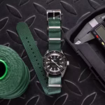 Green Nylon Military kaiš za sat - Slika 2