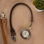 Kožni kaiš za džepni sat - Slika 3