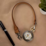 Kožni kaiš za džepni sat - Slika 4