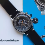 Two-Stitch Black kožni kaiš za sat - Slika 2