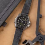 Two-Stitch Coal kožni kaiš za sat - Slika 6