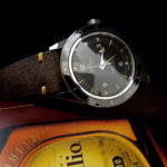 Two-Stitch Vintage Buffalo kožni kaiš za sat - Slika 6